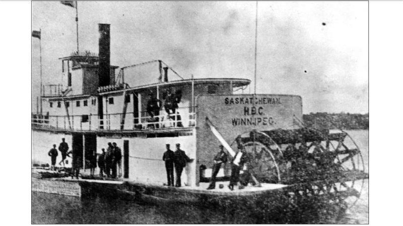 File:Hudson's Bay Company sternwheel steamship Saskatchewan, in 1882.png