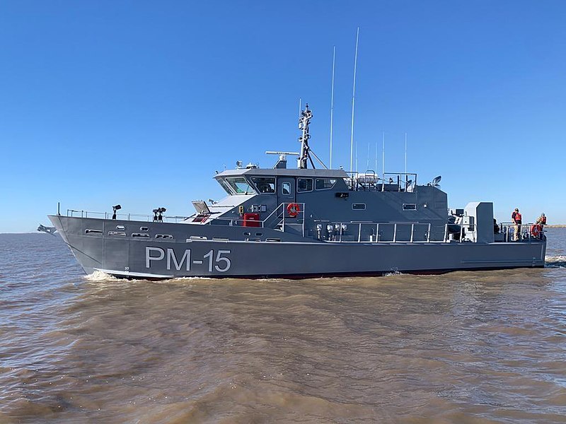 File:The PM-15, a Defiant class patrol vessel the USA gave to El Salvador, in 2021.jpg