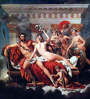 Jacques-Louis David Aphrodite Ares Graces.jpg